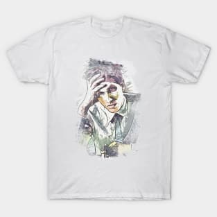 Bobby Fischer ✪ A TRIBUTE to The Legend ✪  Abstract Portrait of a chess master T-Shirt